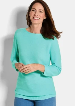 Pull. Pur coton