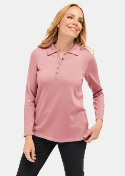 Pull sobre avec col polo