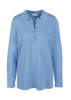 Pull sobre avec col polo