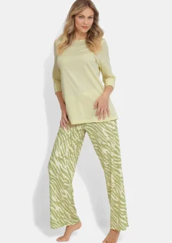 Pyjama avec fin imprimé animal