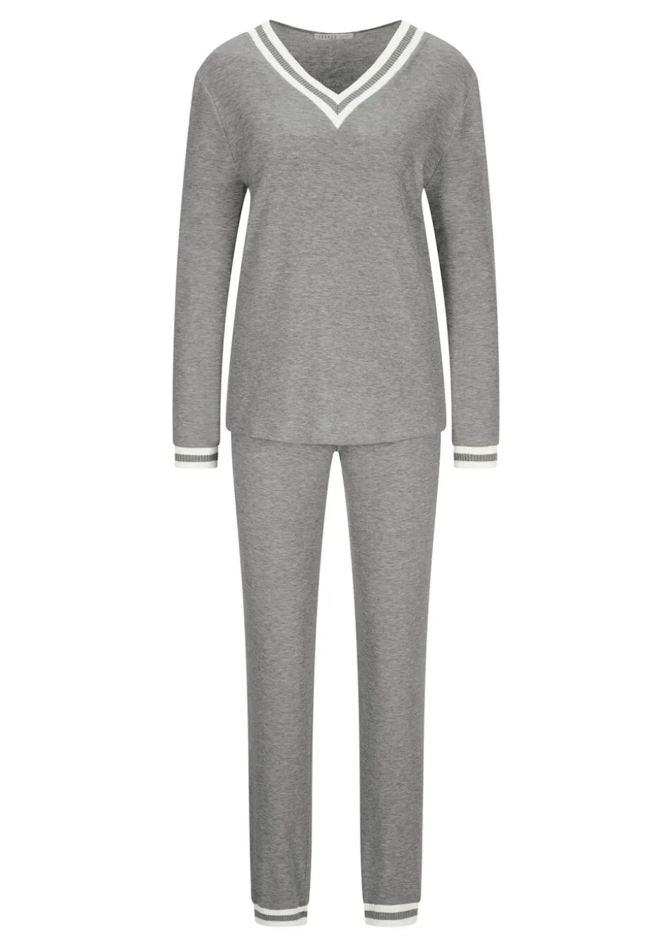 Pyjama avec grande encolure en V