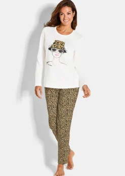 Pyjama avec imprimé animalier