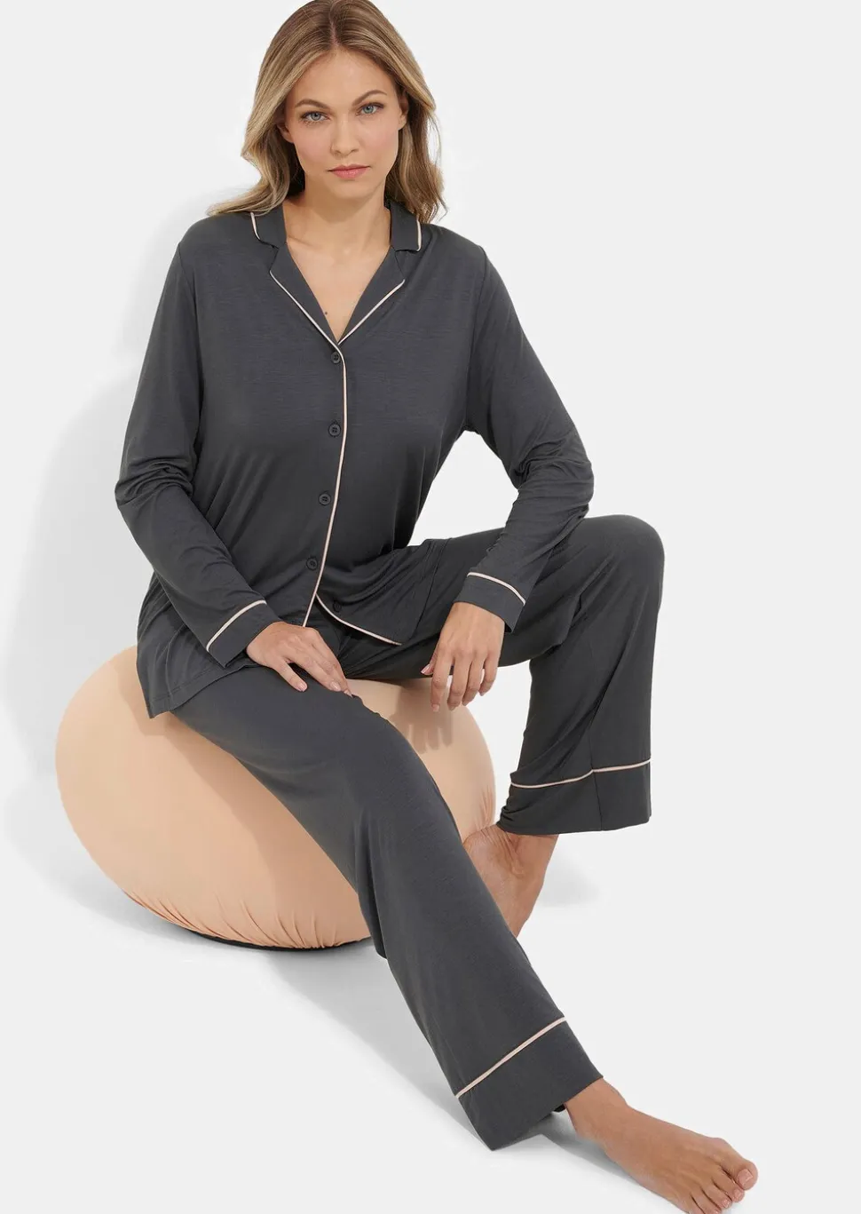 Pyjama en Modal légèrement brillant