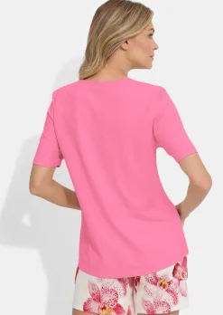Pyjashort avec imprimé fleuri