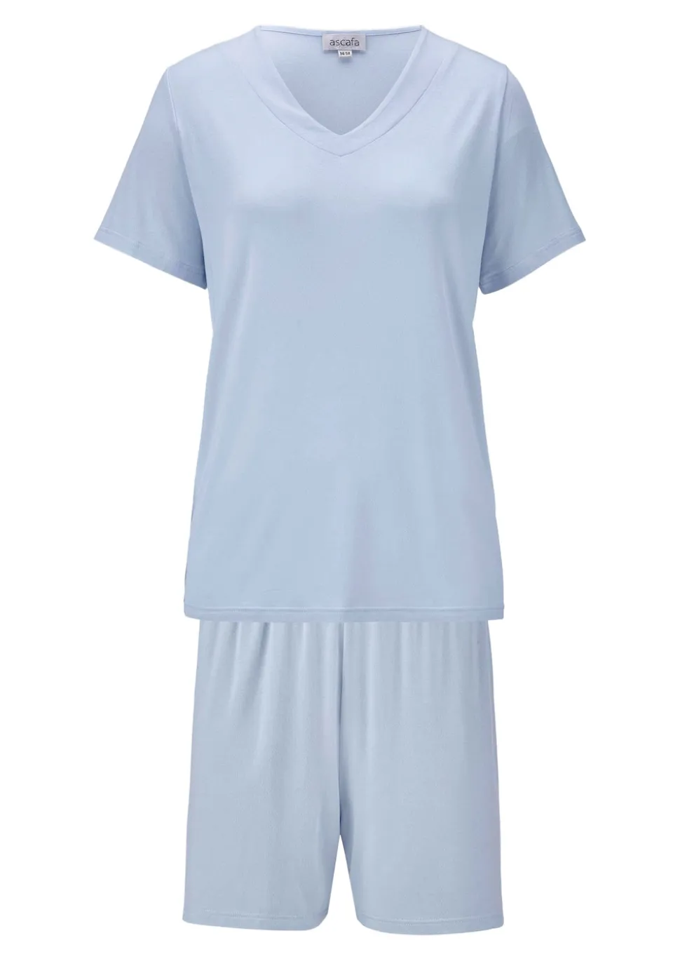 Pyjashort en jersey lisse