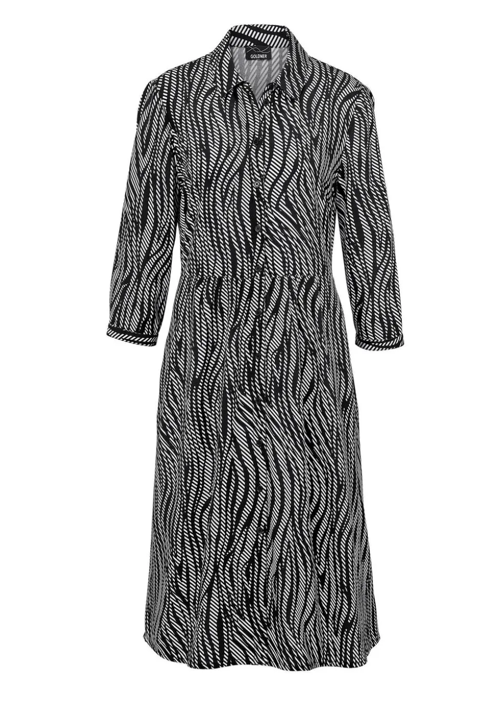 Robe-chemisier à col chemise