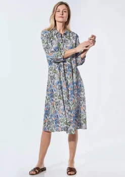Robe-chemisier à col chemise