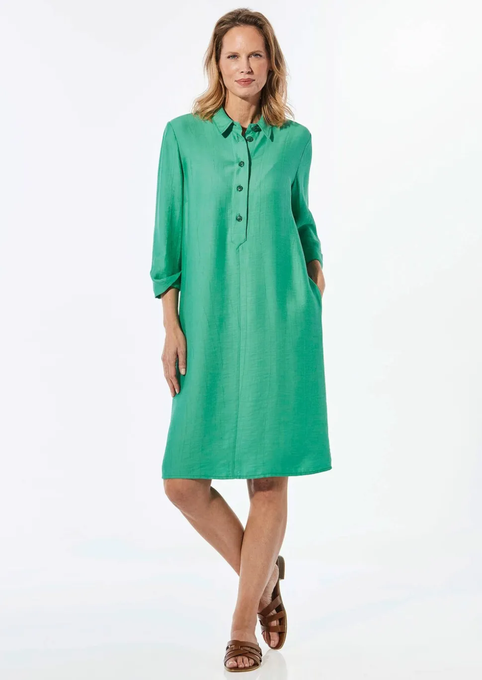 Robe à col chemise