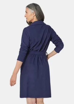 Robe de chambre en tissu éponge zippée