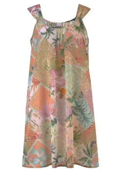 Robe de loisirs sans manches avec larges bretelles