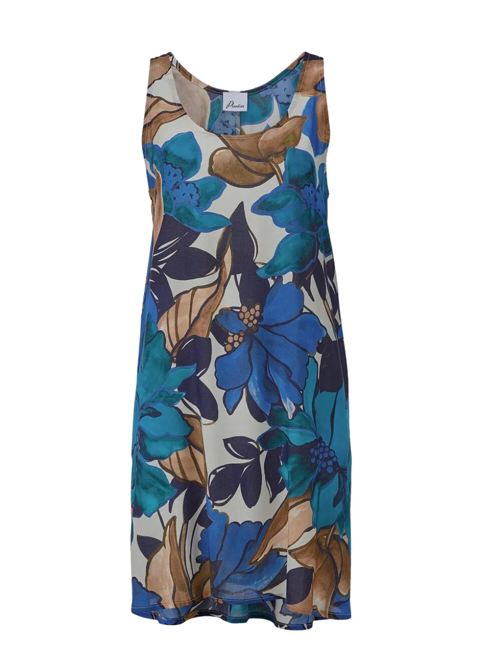 Robe de loisirs sans manches en pure viscose