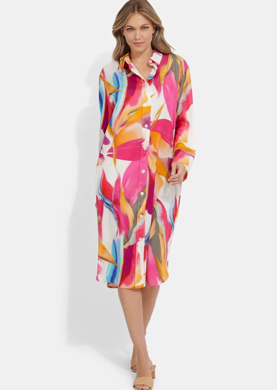 Robe de loisirs style robe-chemisier