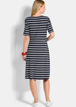 Robe en jersey, style marin
