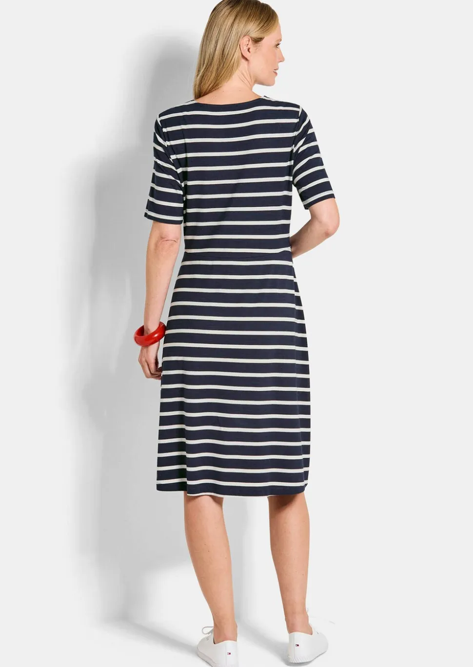 Robe en jersey, style marin
