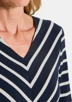 Robe en jersey, style marin