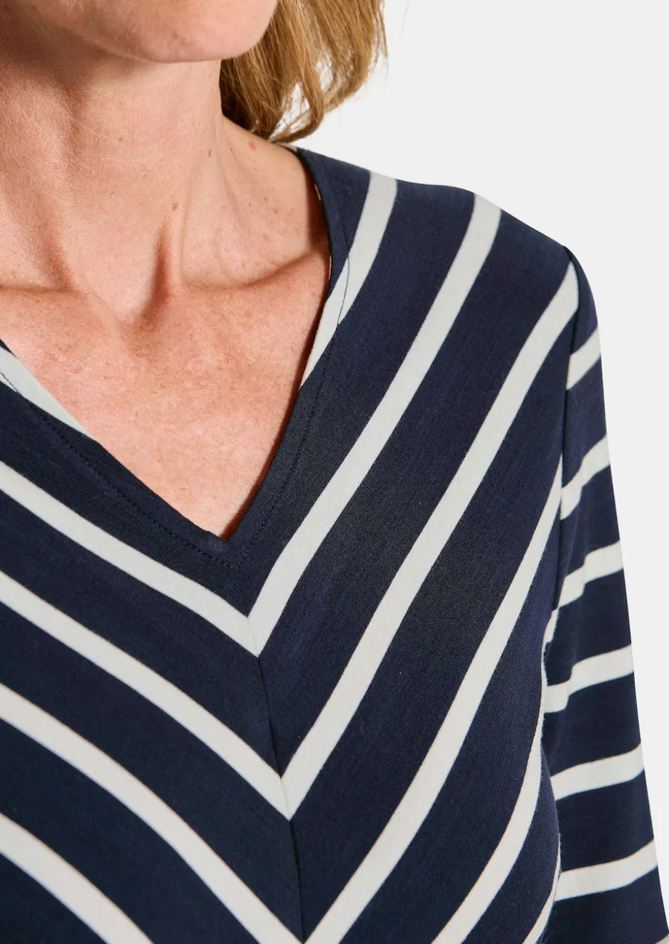 Robe en jersey, style marin
