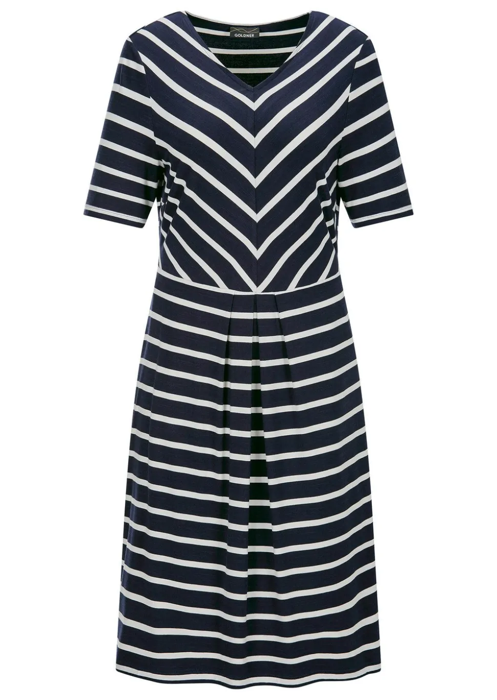 Robe en jersey, style marin