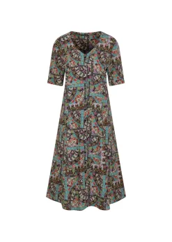 Robe en pure viscose