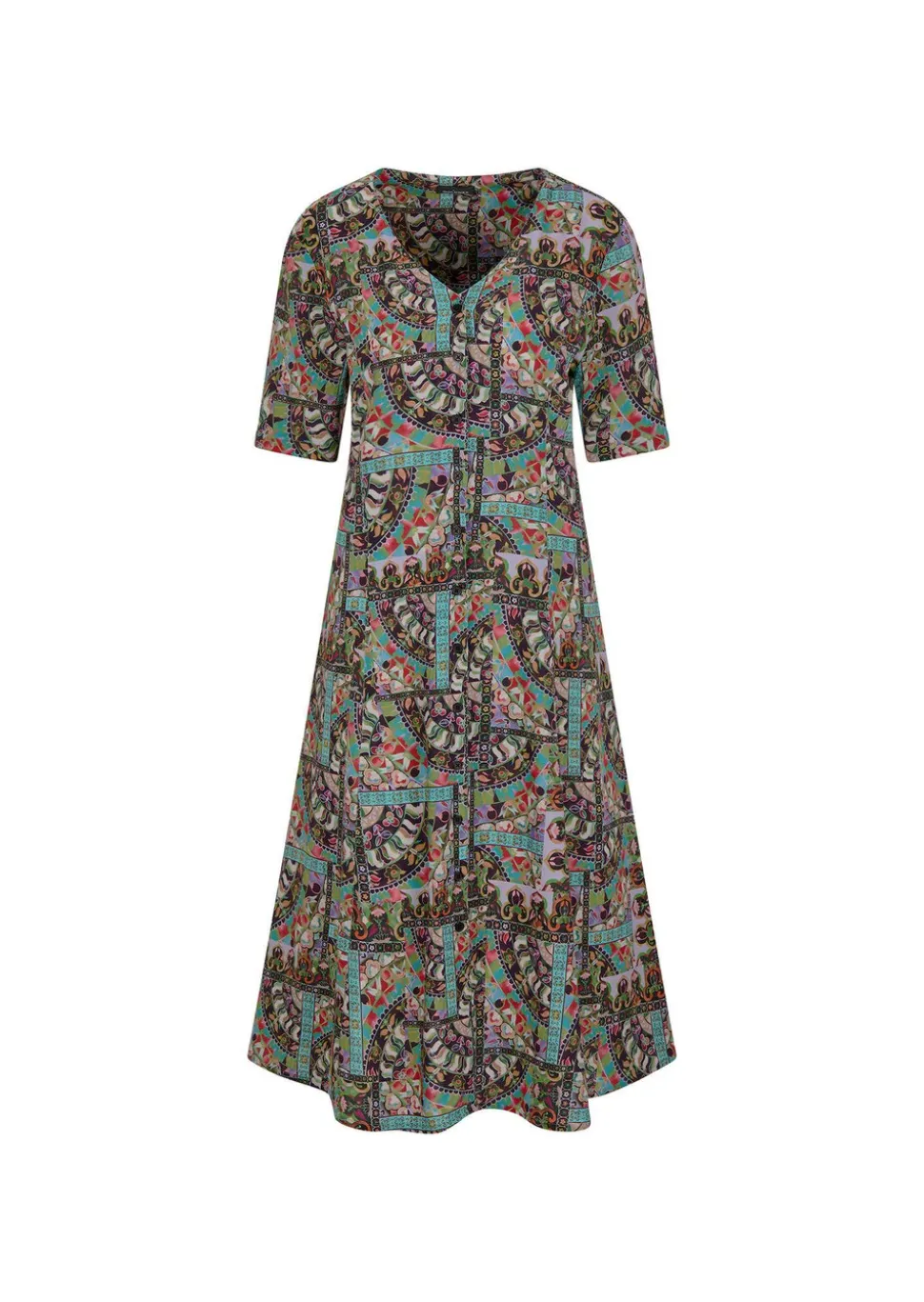 Robe en pure viscose