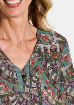 Robe en pure viscose