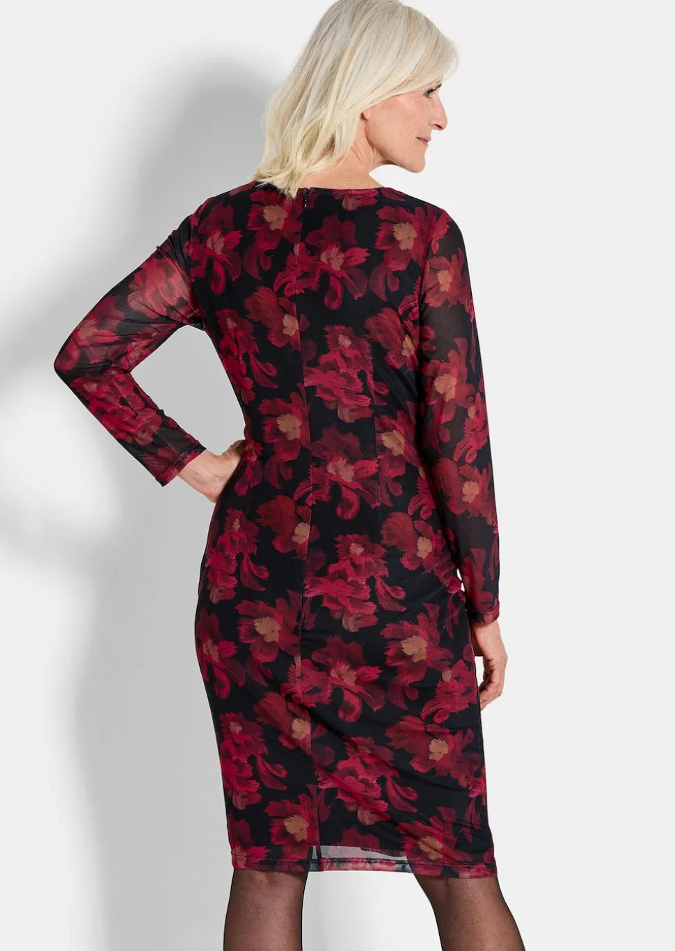 Robe en tissu filet ultradoux