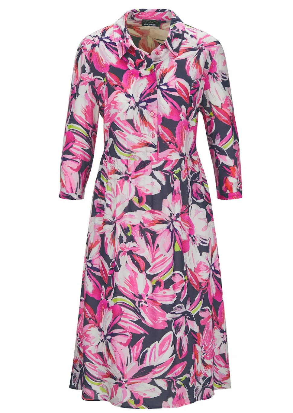Robe imprimée avec motif floral