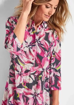 Robe imprimée avec motif floral