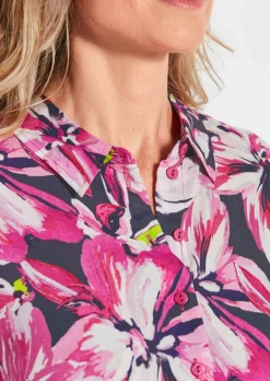 Robe imprimée avec motif floral