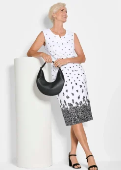 Robe imprimée en jersey