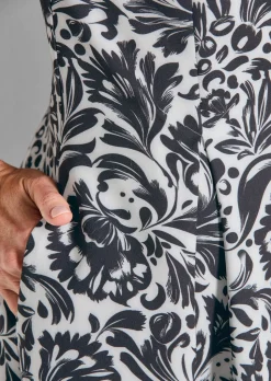 Robe élégante en jersey crêpe