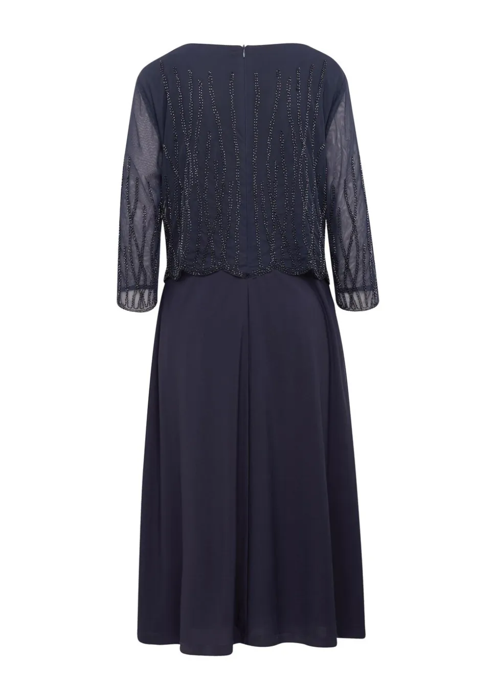 Robe ornée de perles