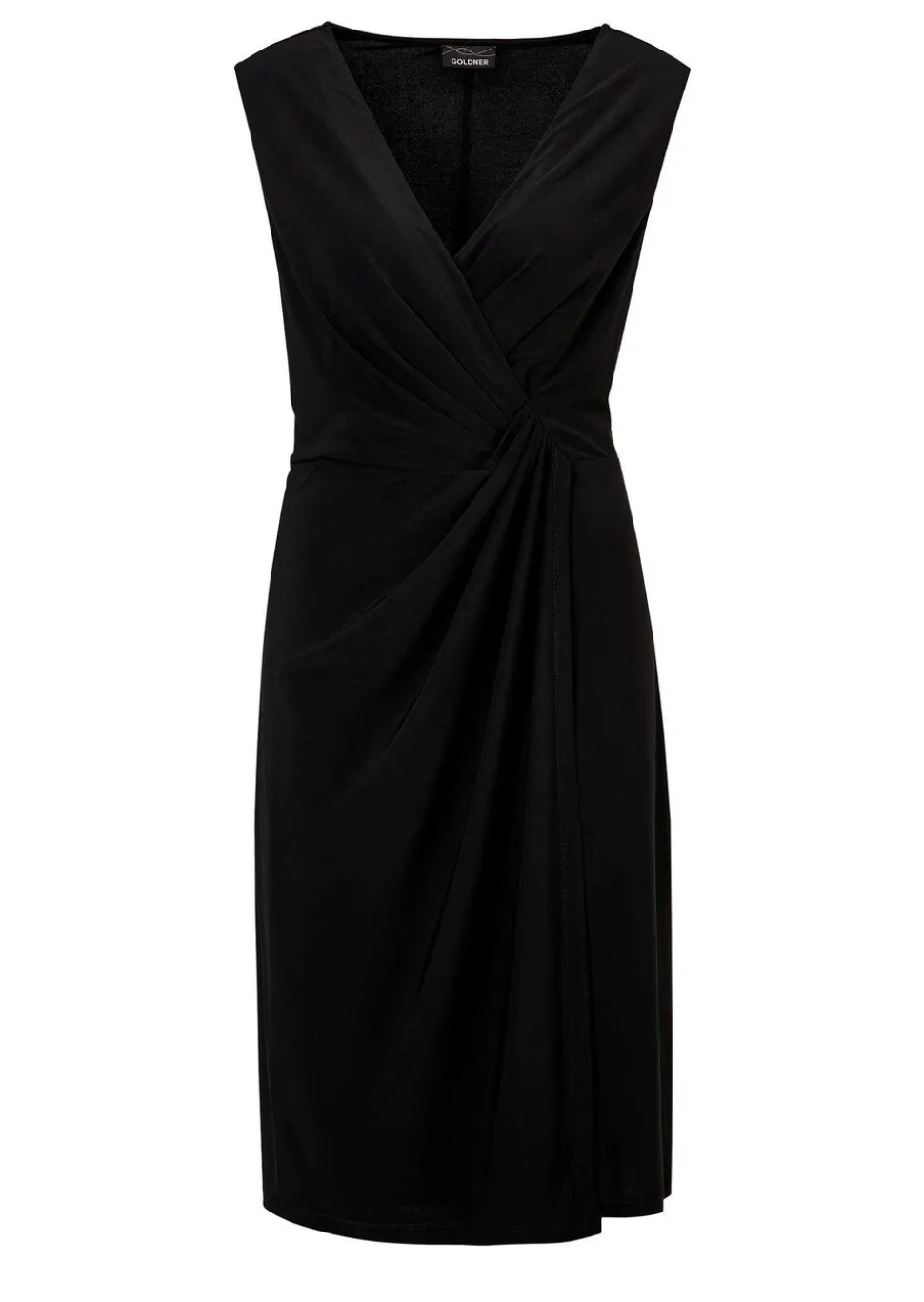Robe portefeuille en tissu slinky