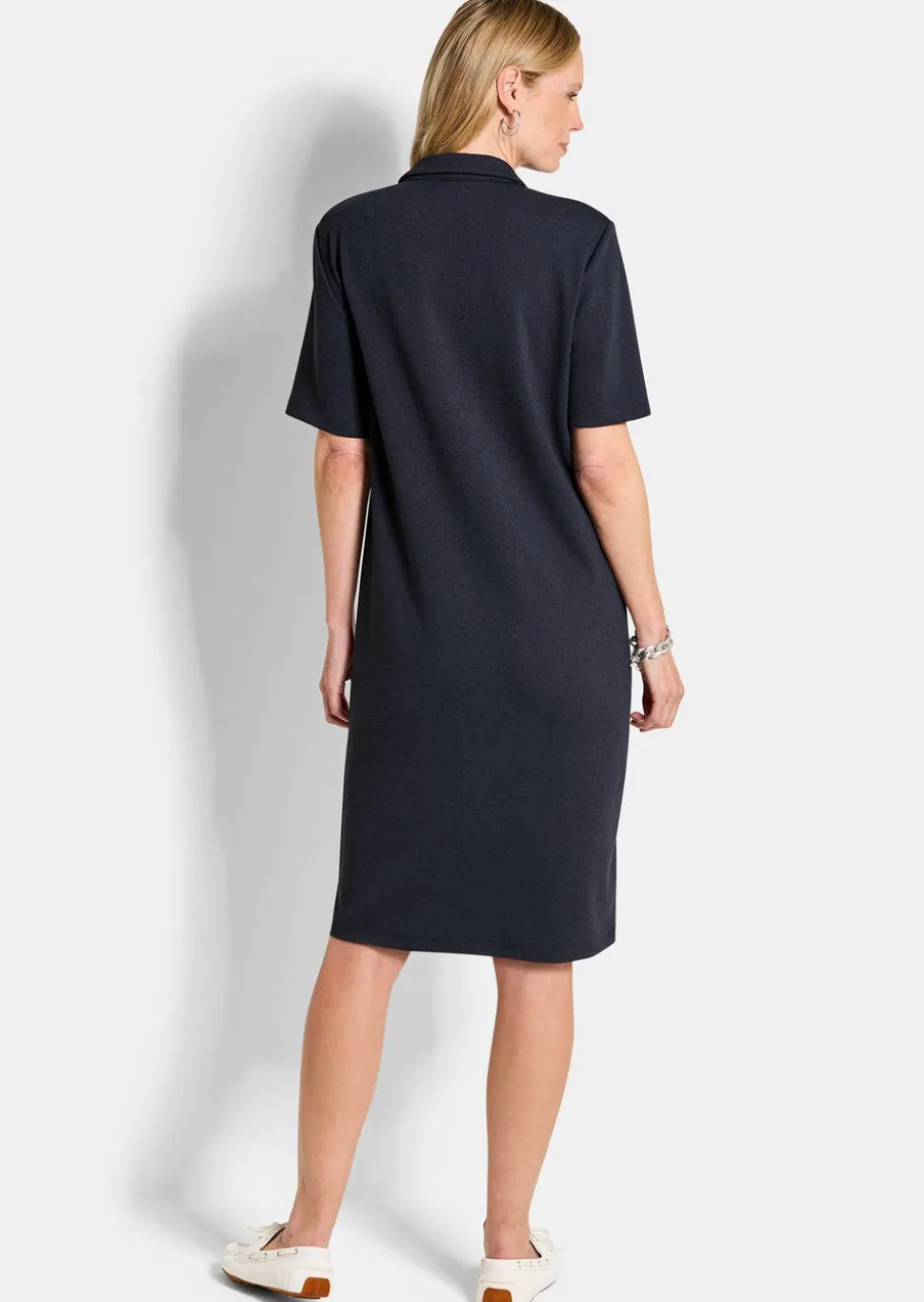Robe, style marin, en jersey interlock