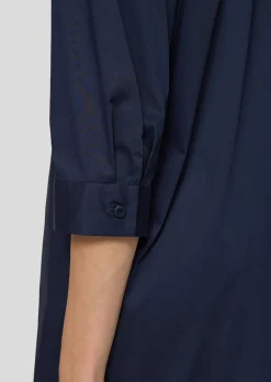 Robe tunique avec col chemise