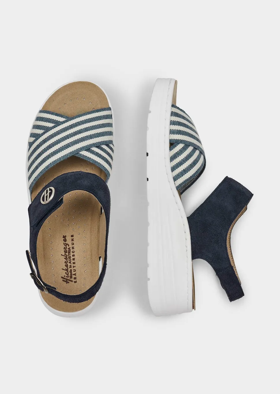 Sandales avec bandes élastiques