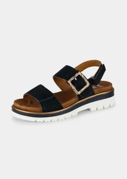 Sandales avec boucle décorative