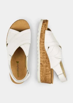 Sandales avec lanière velcro réglable