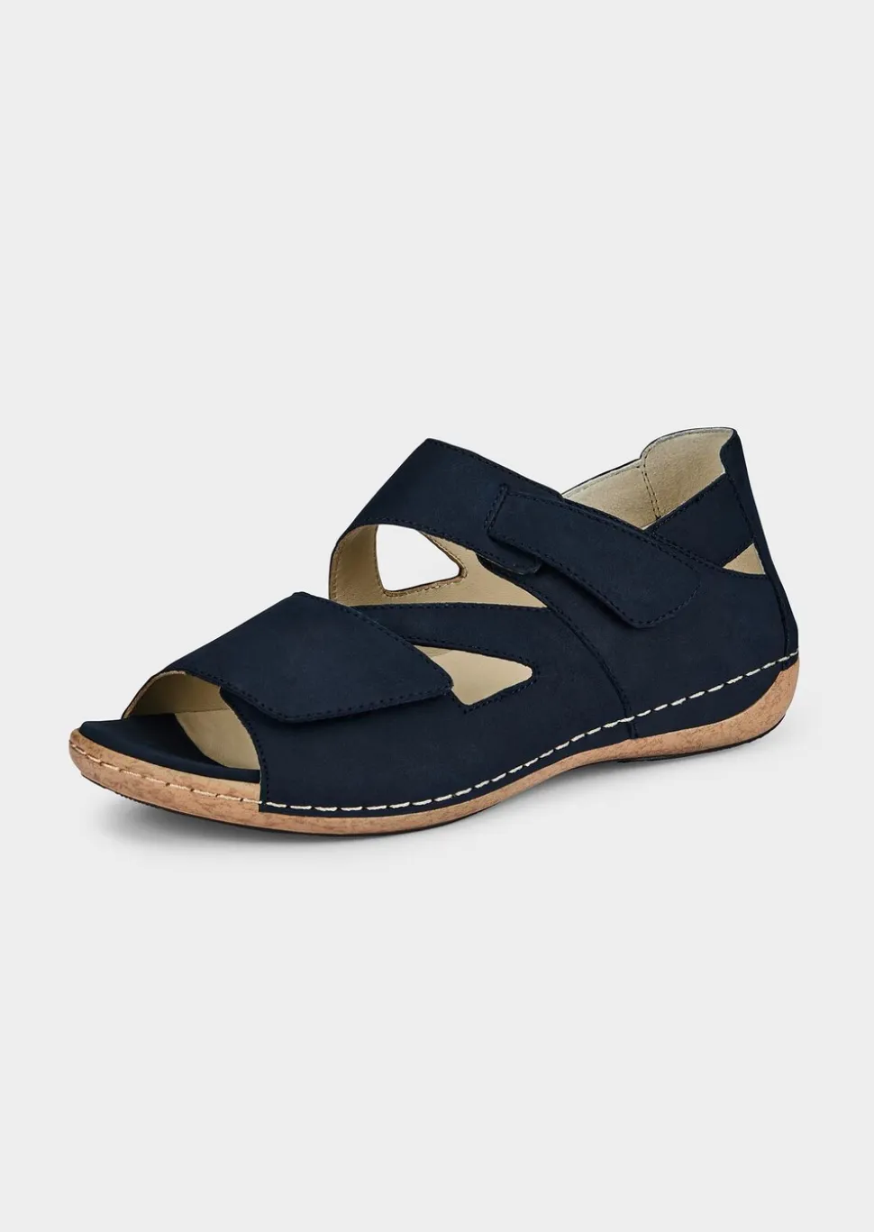 Sandales avec lanière velcro réglable