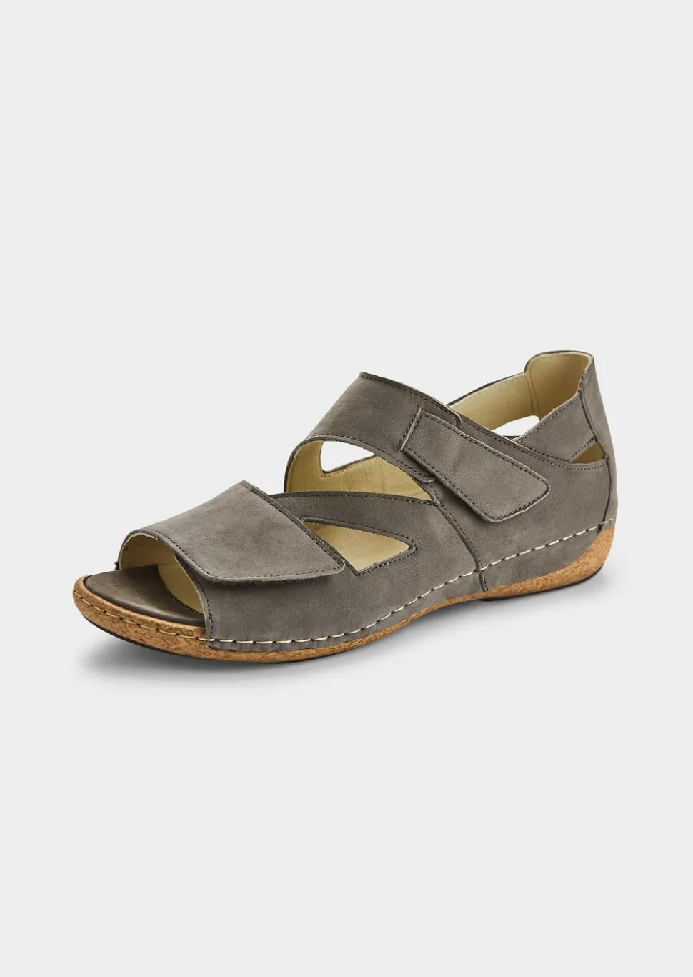 Sandales avec lanière velcro réglable