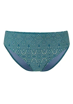 Slip de bikini avec doublure contrastante