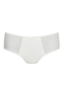 Slip gainant avec empiècement en dentelle