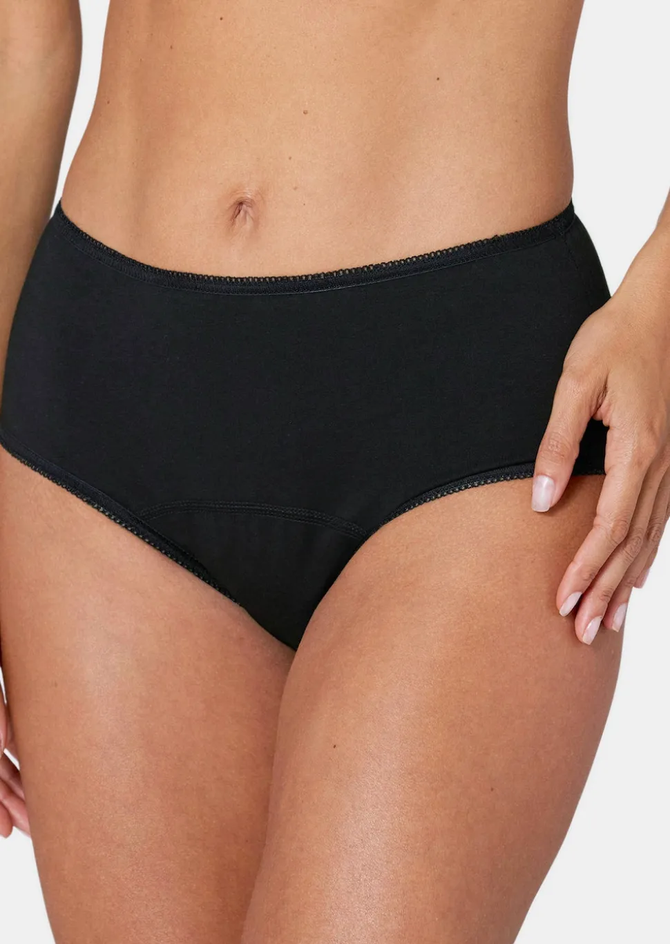 Slip protecteur de hanche avec protections intégrées