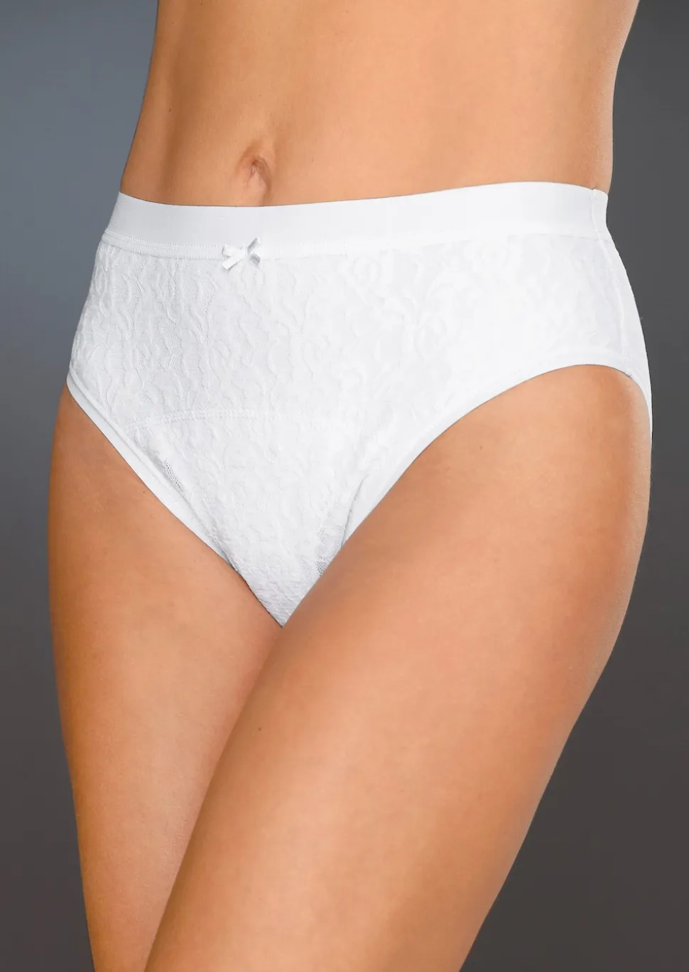 Slip spécial incontinence en dentelle