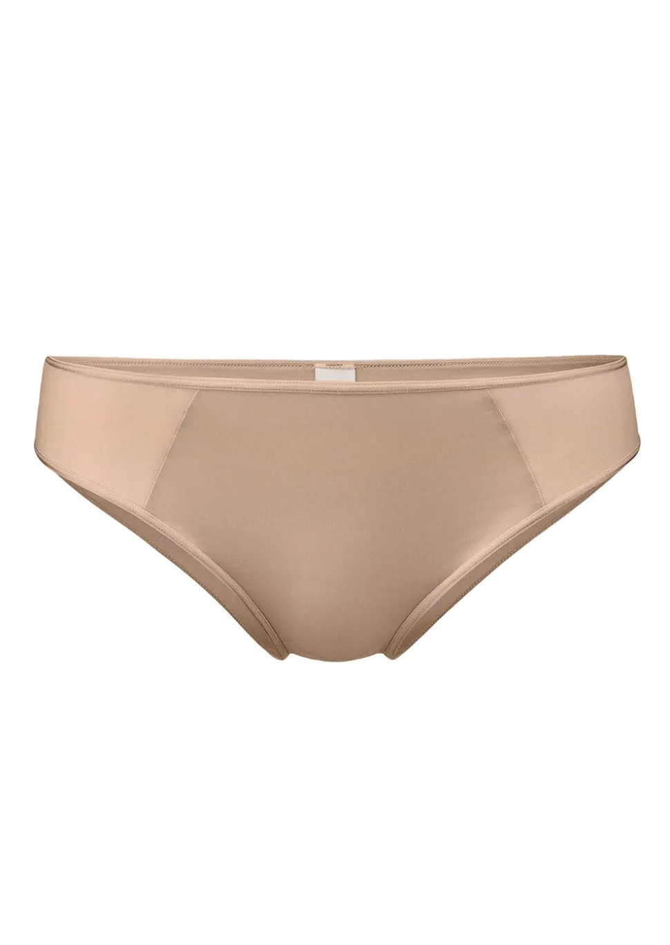 Slip taille basse en microfibre brillant