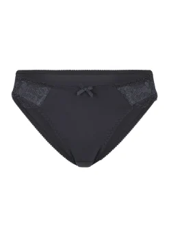Slip taille basse féminin en dentelle