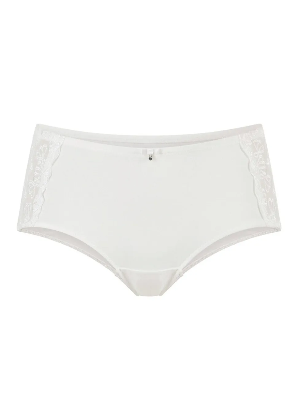 Slip taille haute avec broderie élégant