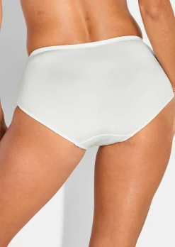 Slip taille haute avec broderie élégant
