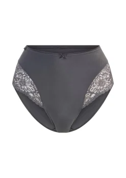 Slip taille haute en dentelle