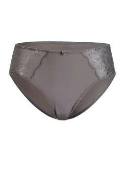 Slip taille haute en dentelle