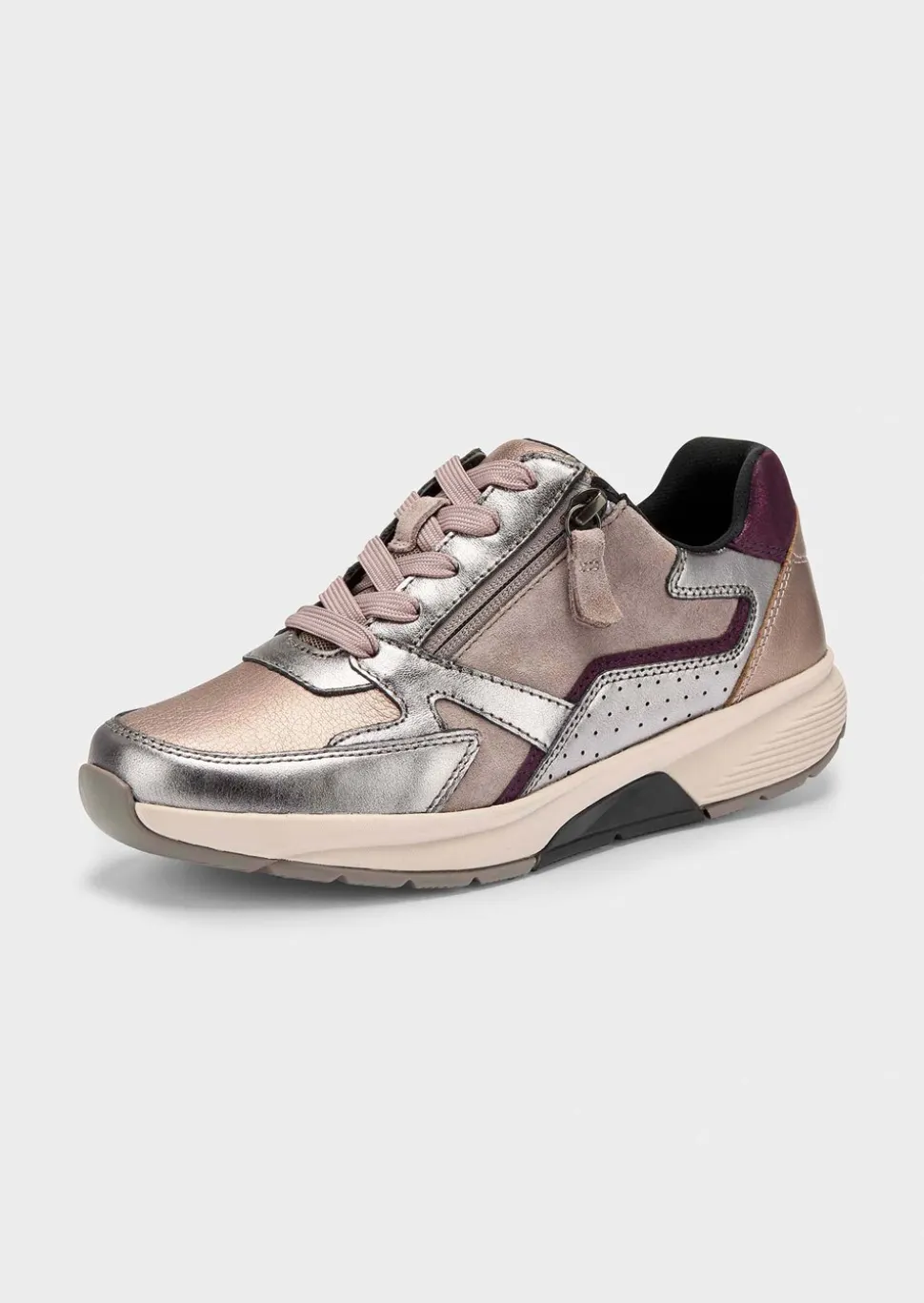 Sneakers avec doublure en mesh